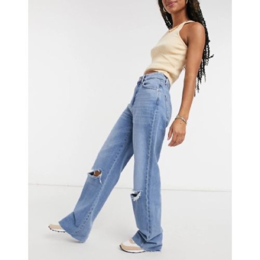 Stradivarius Long Straight Fit Jeans